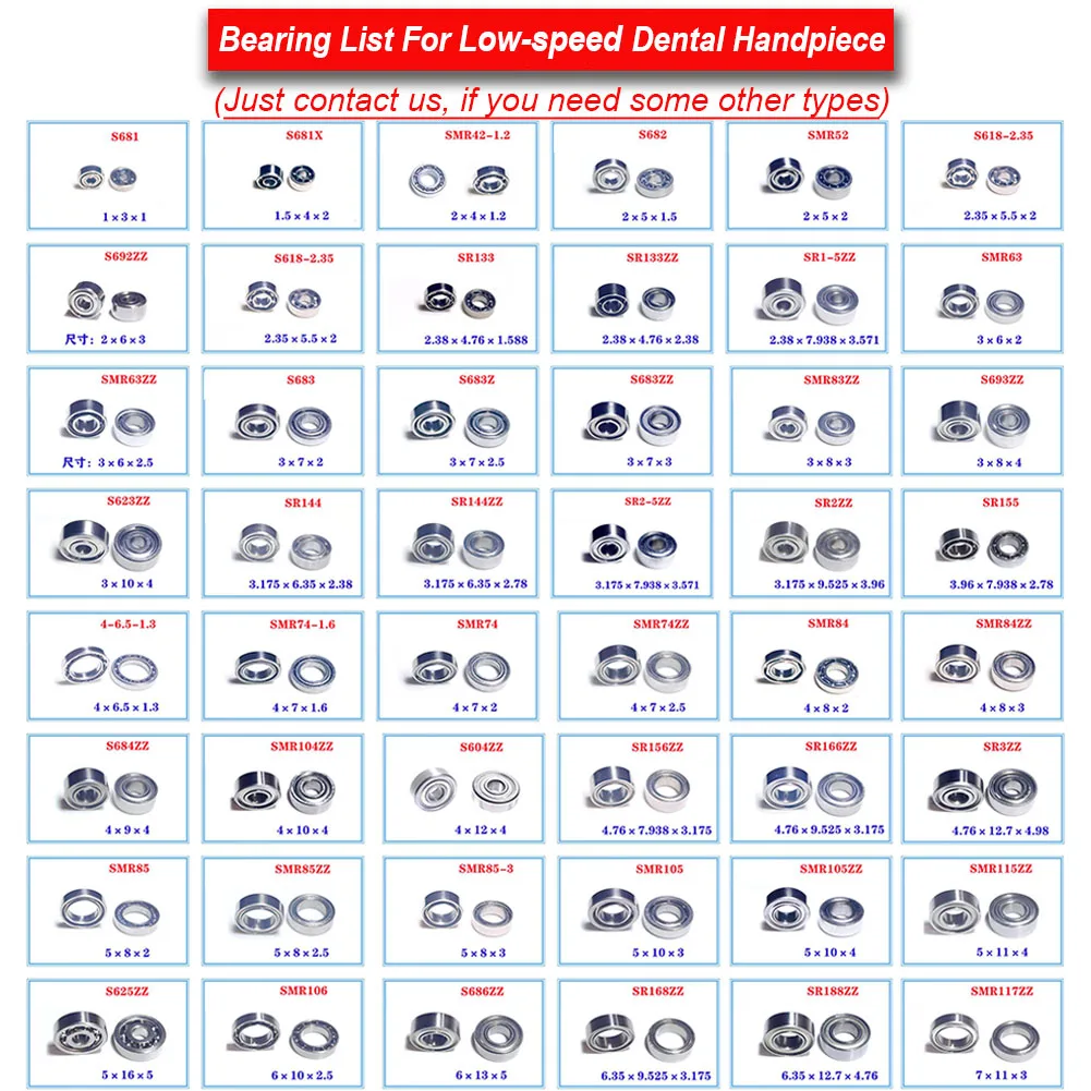 STRONG 102L 105L Dental Hand Grinder Handpiece Ball Bearing 1480 1260 940 830 For Marathon Polish Micromotor Nail Drill Machine