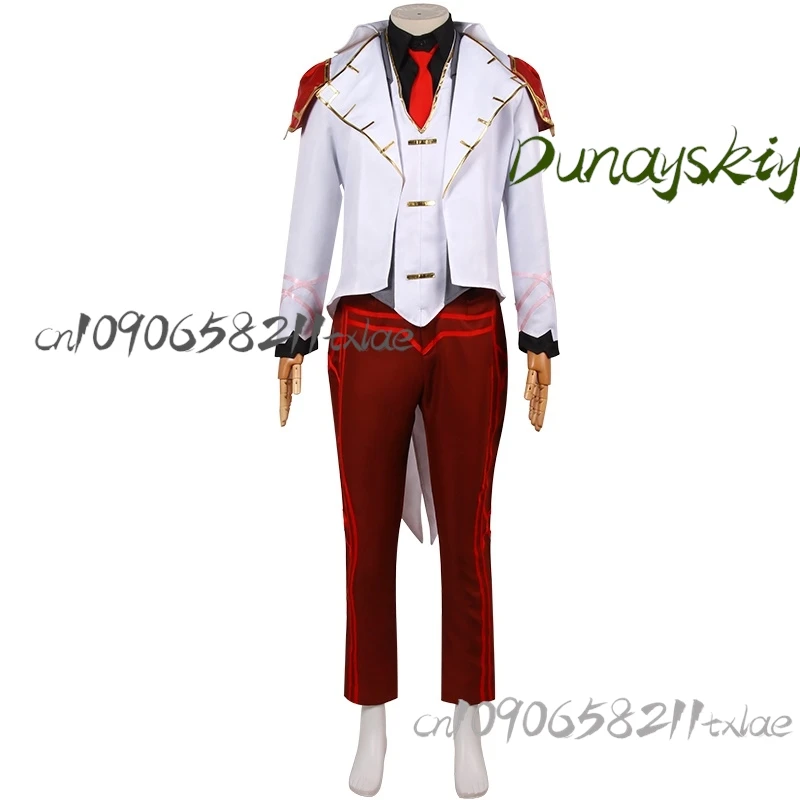 Jayce Cosplay Anime Gioco Lol Arcane Uniforme Cappotto Vestito Parrucca Per Donna Uomo Halloween Festa Di Natale Cos Gioco di Ruolo Arcane Personalizzato