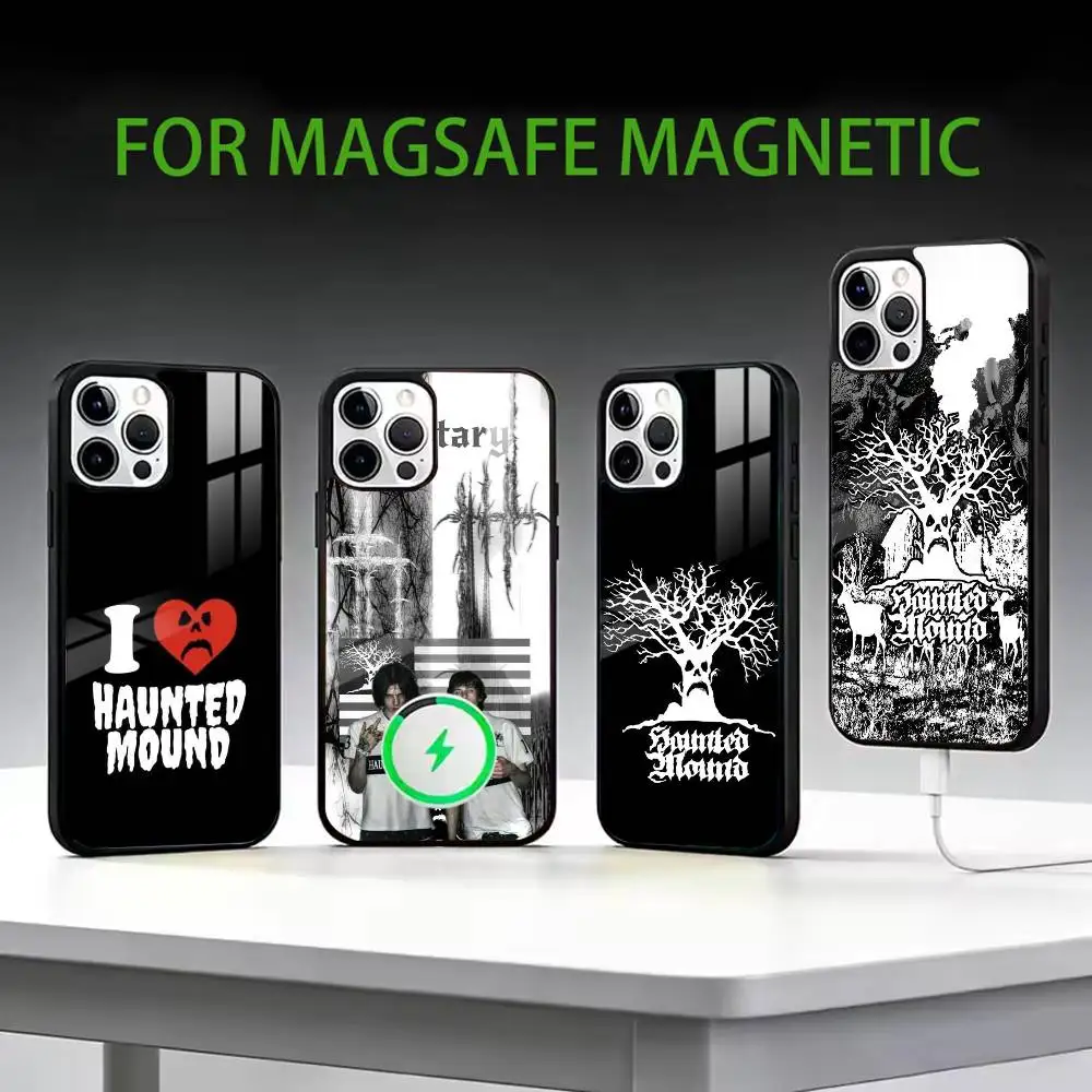 

Sematary Haunted m-Mound Phone Case For iPhone17,16,15,14,13,12,11 Plus,Pro Max Magnetic For Magsafe Wireless Charging