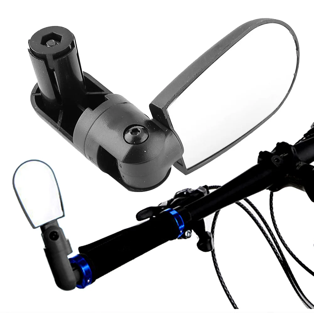 1-4PCS Adjustable MTB Bike Mini Handlebar Rear View Mirrors Rotation Bicycle Rearview Mirror Wide-Angle for Cycling Accessories