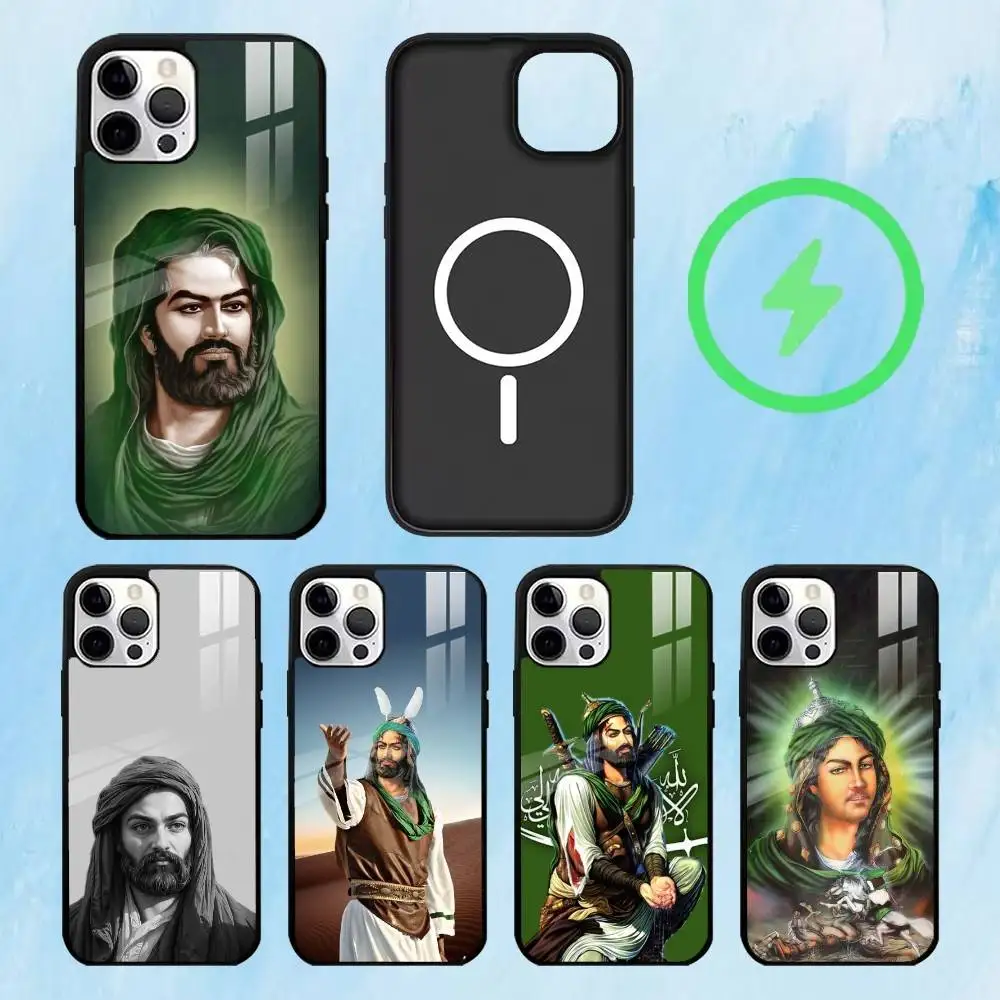 

I-Imam H-Hussain Shia Ali Phone Case For iPhone17,16,15,14,13,12,11 Plus,Pro Max Magnetic For Magsafe Wireless Charging