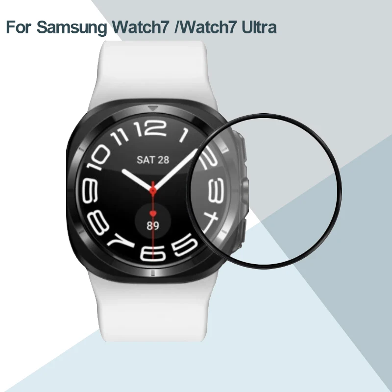 

1-3 шт. мягкое закаленное стекло для Samsung Watch 7 Ultra 45 мм защита экрана Sumsung Watch 7 44 мм 40 мм пленка для смарт-часов аксессуары