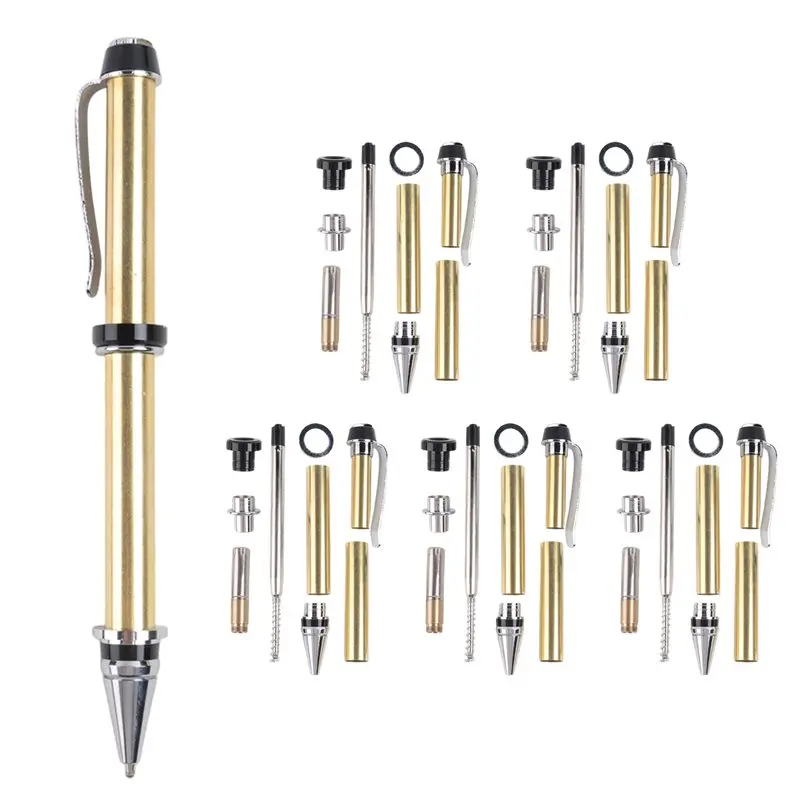 ABFS Wood Turning Pen Set Rotating Pen Kit For Wood Turning Bulk Lathe Turning Supplies For Pen Making