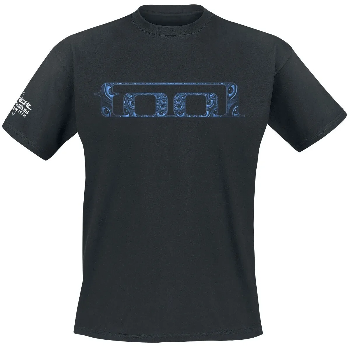 Tool Inspired Cotton T-shirt Metallic Logo & Skeleton Progressive Metal Streetwear Tee