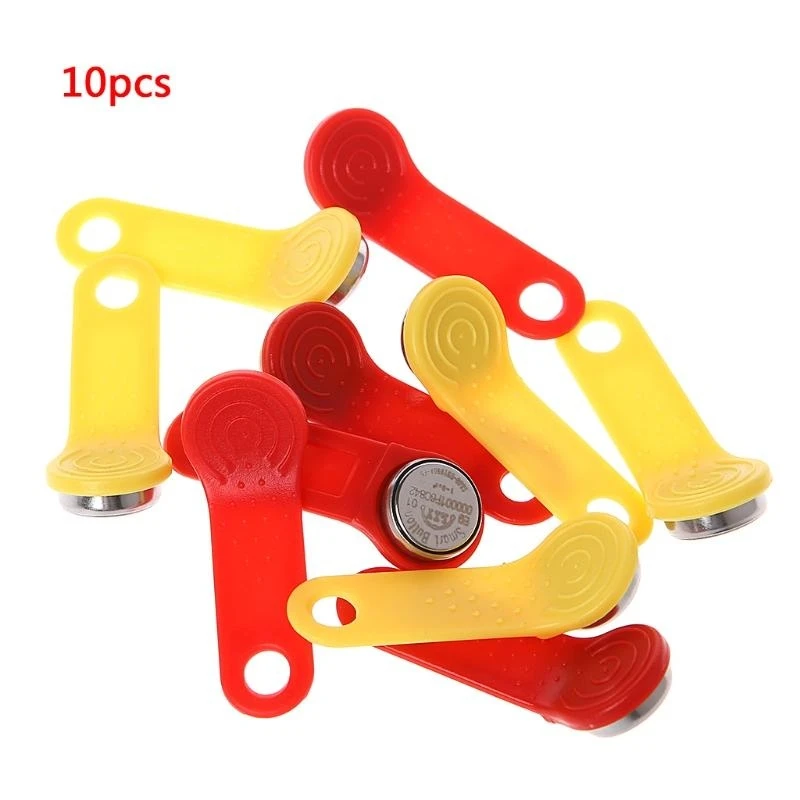 R1WD 10 PCS Kecil DS1990A-F5 Baca-Hanya Untuk Kartu Cerdas TM IB Card Ibutton I-Button Untuk Touch Electronic untuk Pembaca Tag