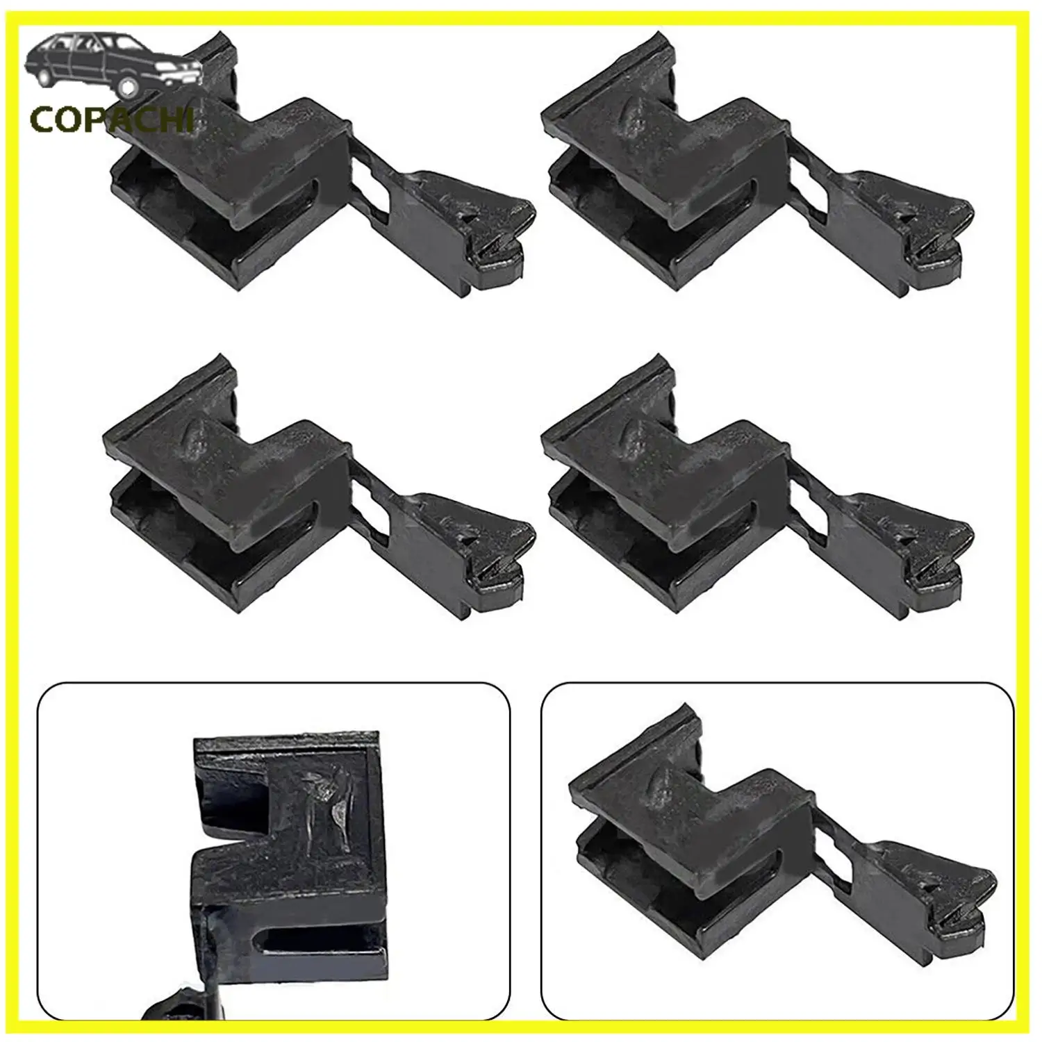 4pcs 54377187747 Convertible Roof Top Hinge Cover Clips For 2007-2019 BMW 3 4 Series E93 335i 430i M4 F83 Car Interior Parts