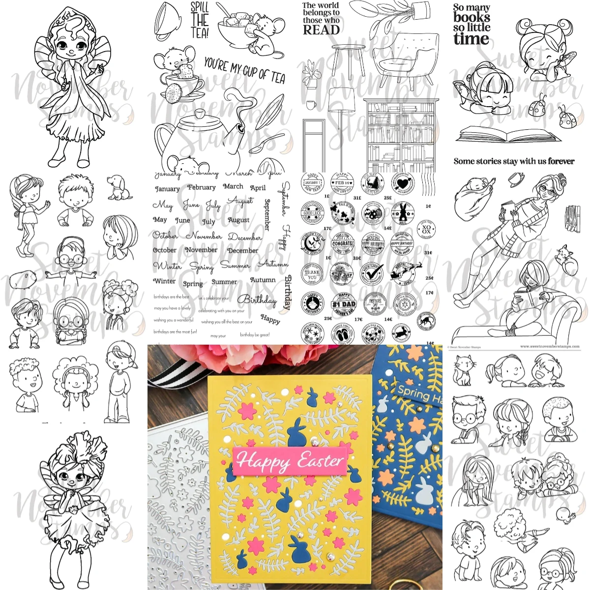 البريد Pals صورة المشهد 2025 طوابع جديدة سجل القصاصات مذكرات الديكور قالب النقش الاستنسل DIY بها بنفسك بطاقات المعايدة اليدوية #1