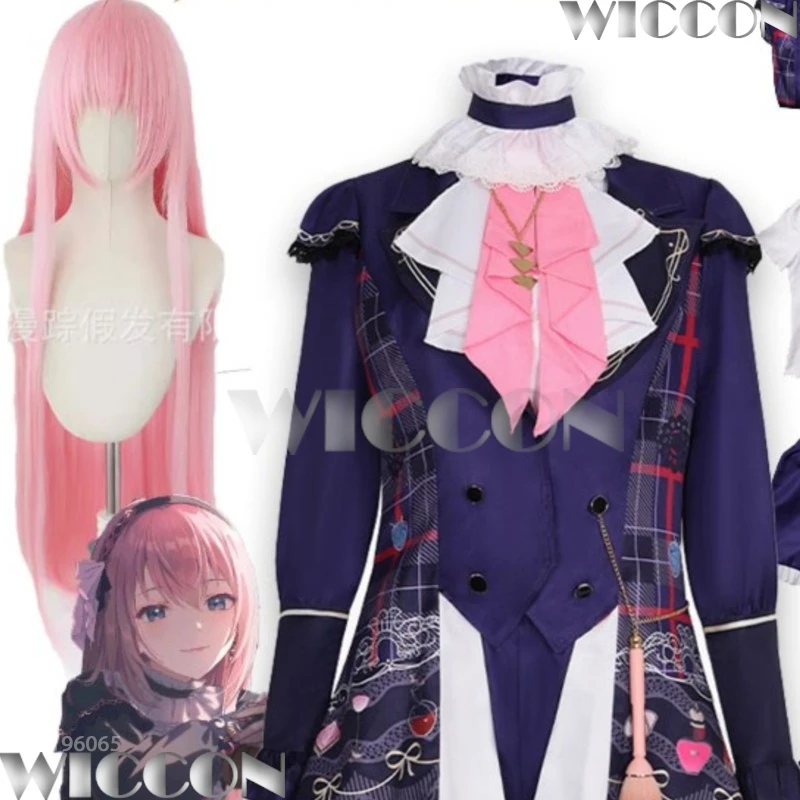 

Project Sekai Colorful Stage Lukk Megurine Kagamineee VS2 Cosplay The Same Style Dress Accessory Halloween jsk Navidad Carnaval