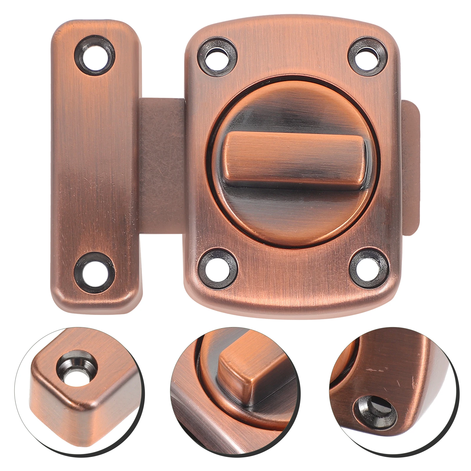 

Door Latch Lock Bathroom Locks for Doors Barn Bolt Zinc Alloy Internal Stall Travel