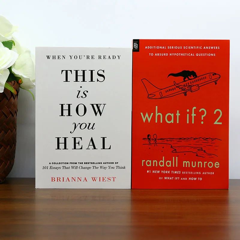 

《This Is How You Heal》+《What If 2》Perfect for Self-Healing Seekers Science Aficionados Ideal for Christmas day New year‘s gift