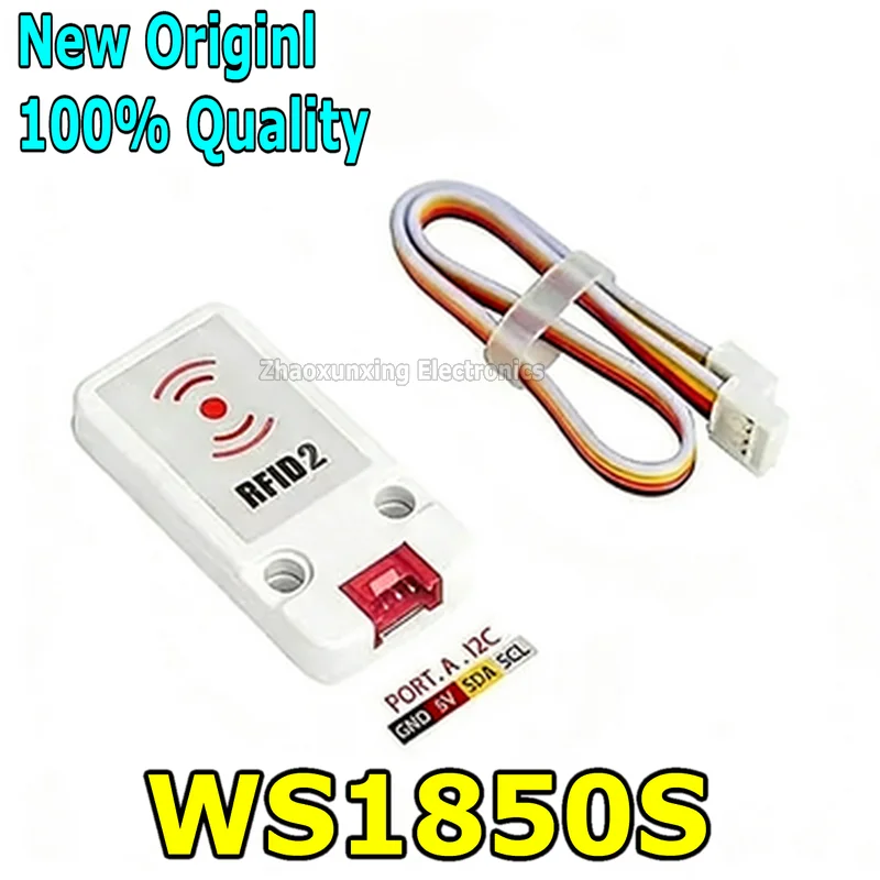 1PCS  New     M5STACK RFID 2 Unit Sensor WS1850S 13.56MHz Radio Frequency for Smart Transportation