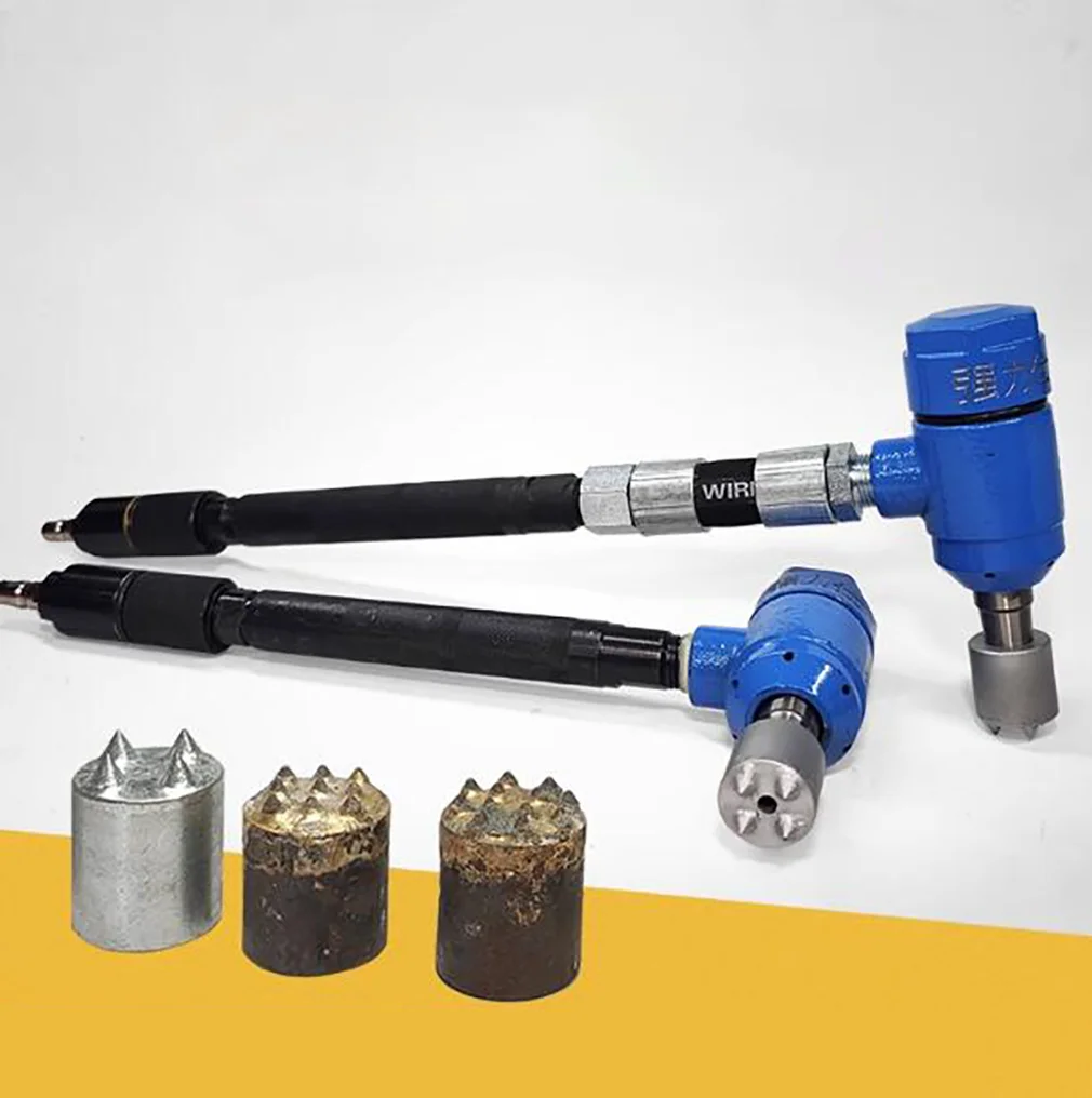 Concrete Chisel Machine Pneumatic Handheld Chisel Machine Wall Bridge Stone Relief Hemp Alloy Chisel Hammer