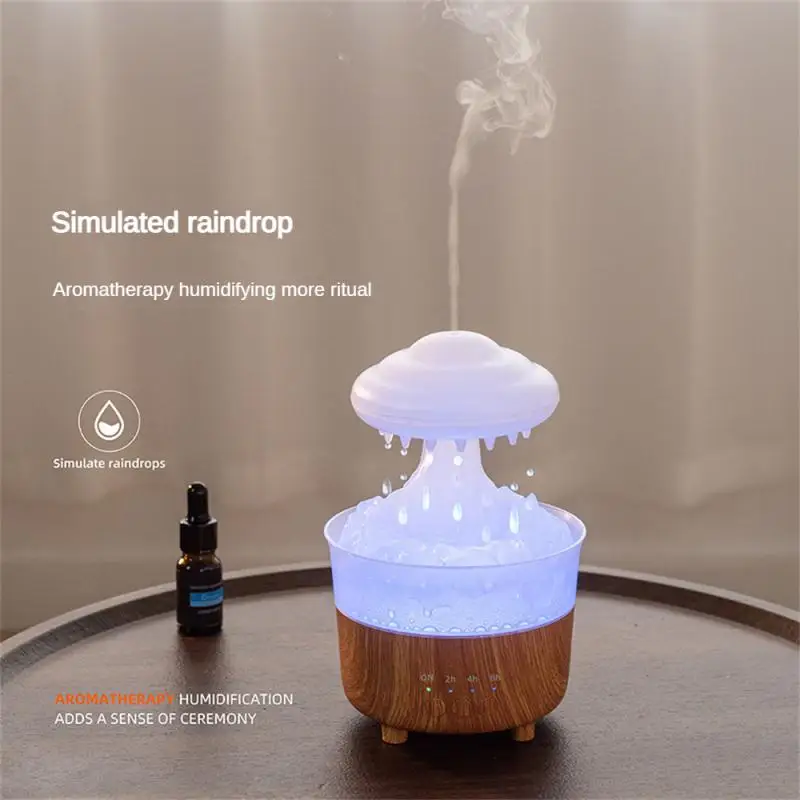 Mini Spray Multifunction Diffuse Desktop Humidify Raindrop Household Appliances Highly Rated Nimbus Humidifier Rain Clouds Mini