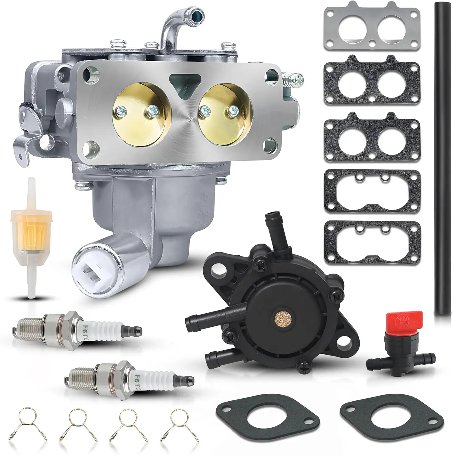 Carburador de Repuesto MIA12038 para Tractores Cortacésped John Deere Z445 Z655 EZTrak Zero Turn L118 L120 LA130 LA135 LA140 LA145 LA150