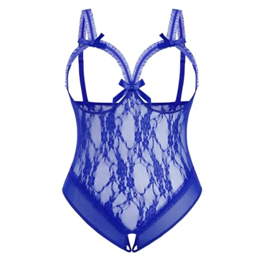 

Avidlove Plus Size Lingerie Exotic Teddies Bodysuits One Pcs Lace Babydoll Sleepwear