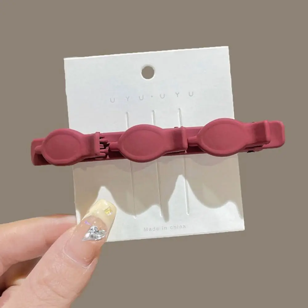 

Cute Side Barrettes Braided Hair Clip Korean Style Plastic Duckbill Clip Hairpin Headwear Bangs Clip Daily