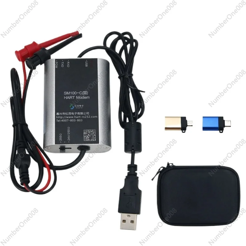 

SM100-C (III) Standard Version Hart Modem USB To Hart Modem HART Cat Supports Mobile APP Debugging