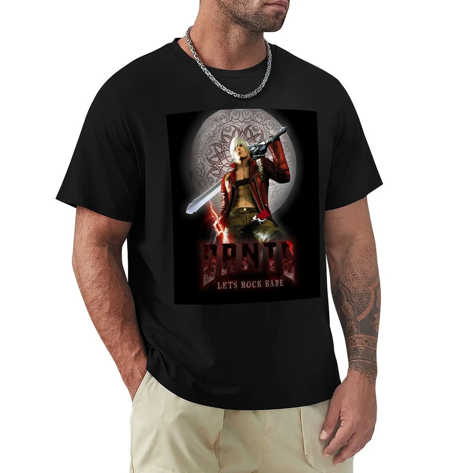 

Badass Dante / Devil May Cry T-Shirt vintage anime shirt football t shirt hippie clothes clothes t shirt men 100℅ cotton