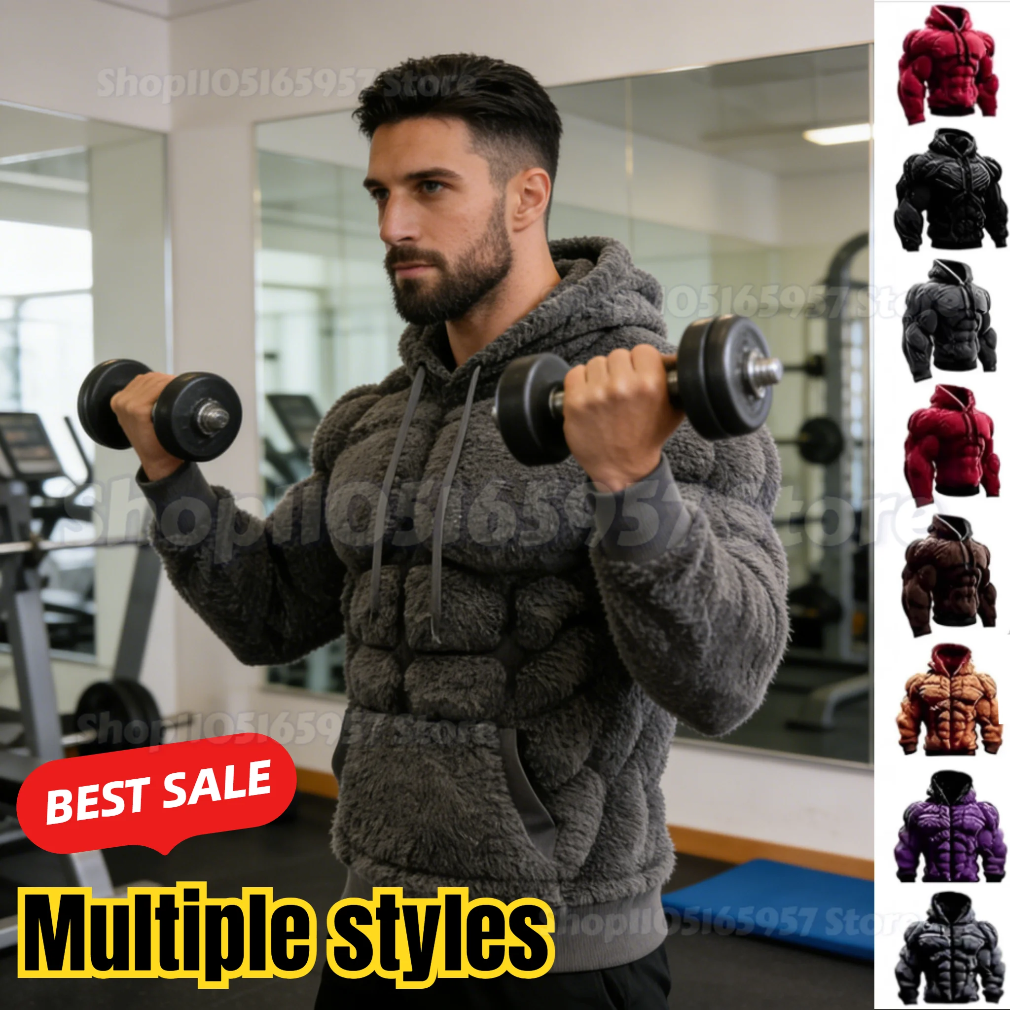 

2026 Fashionable Hooded Long Sleeve Sweatshirt Men's Autumn Winter Spring New 3D Print Christmas Design Sporty Casual Streetwear