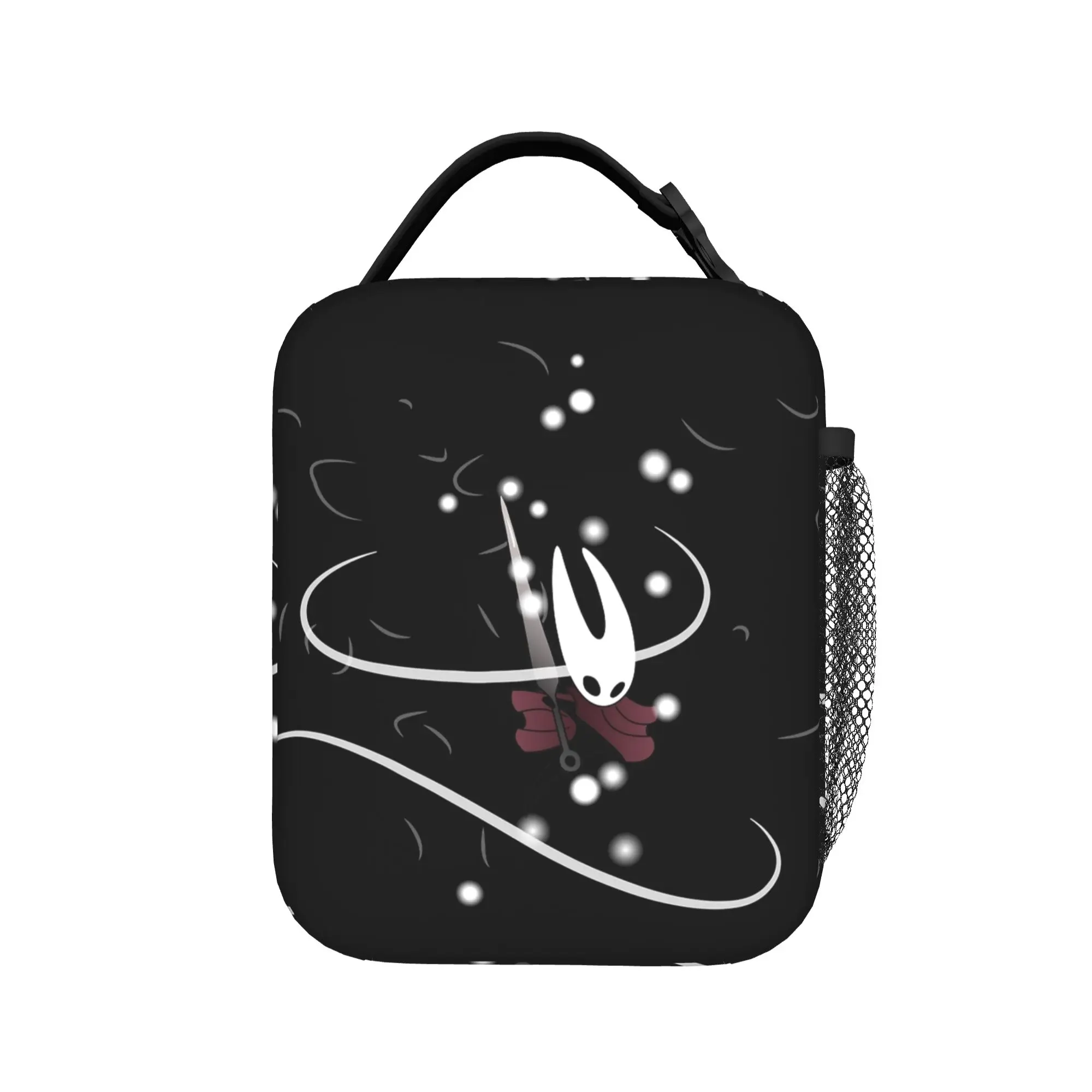 Hollow Knights Cartoon Thermal Insulated Lunch Bags for Picnic  Portable Food Container Bags Thermal Cooler Food Box