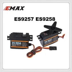 1 szt. EMAX ES9257 ES9258 plastikowe metalowe mikro serwo cyfrowe 3D dla 450 helikopterów wirnik ogon