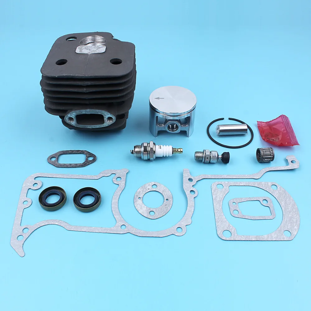 

52mm Cylinder Piston Gasket Kit For Husqvarna 272 272XP 272K 268 61 Chainsaw W/ Spark Plug Vavle Oil Seal Needle Bearing Replace