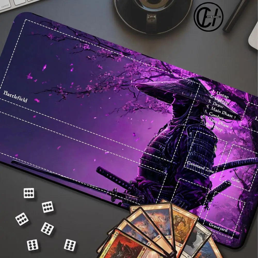 Mouse pad Fantasy-themed TCG gamming playmat game play mat Duel pads Beginner Card Battles Commander Gaming Deskpad  TCG