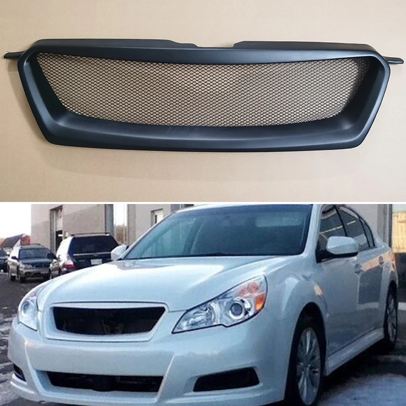 

For Subaru Legacy 2010 2011 2012 Year Refitt Front Center Racing Grille Cover Accessorie Body Kit