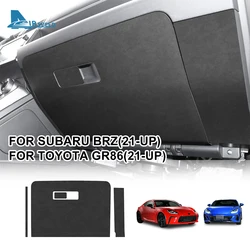 For Subaru BRZ Toyota GR86 2021 2022 2023 2024 2025 Anti-kick Pad LHD RHD Car Copilot Storage Box Protection Sticker Accessories