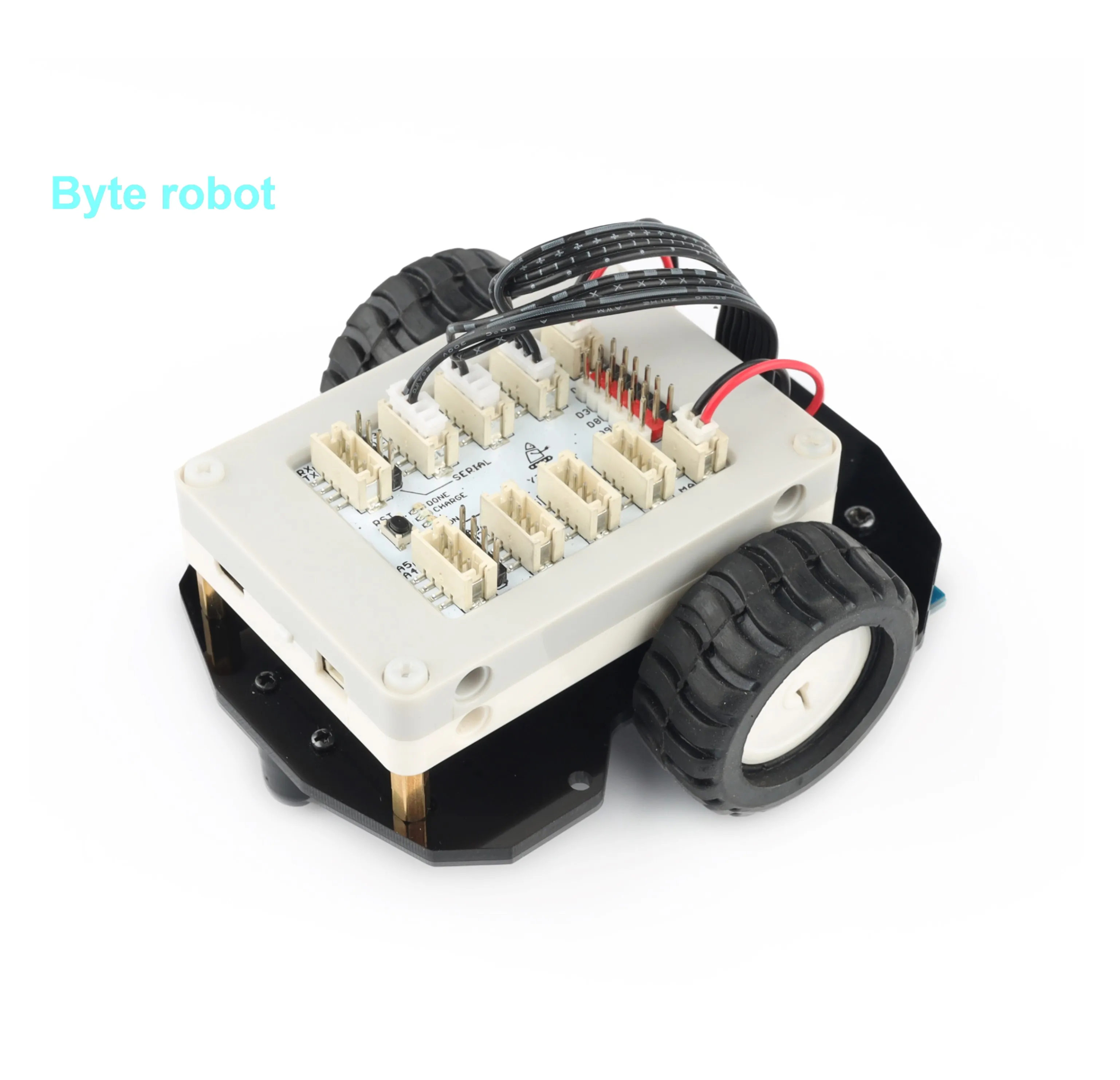 2WD Patrol Robot Car with Motor Obstacle Avoidance Trace Walking Maze for Arduino Robot DIY Kit for Mixly Programmable Robot Car