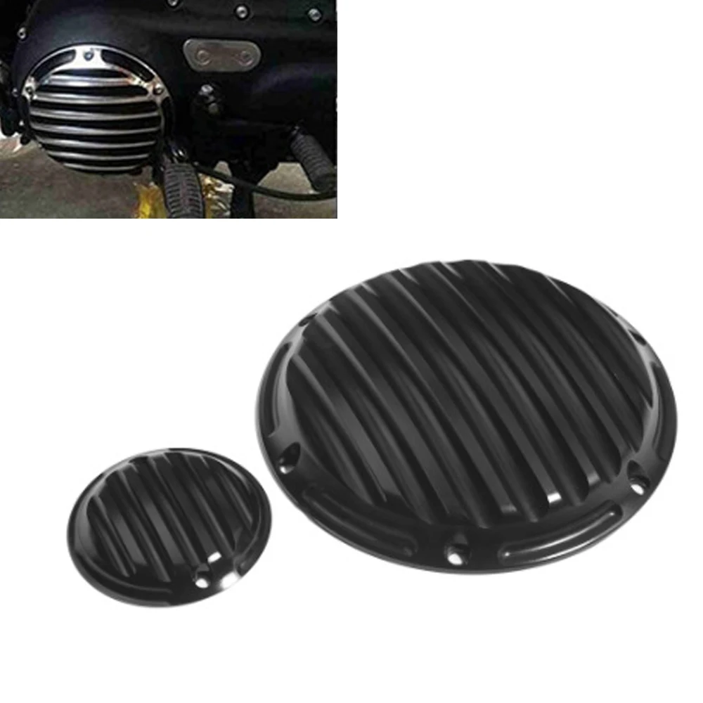 

Черные мотоциклетные чехлы с таймером и сцеплением для синхронизации двигателя для Harley Sportster XL883 XL1200 Iron 883 sev70 Two XL1200V