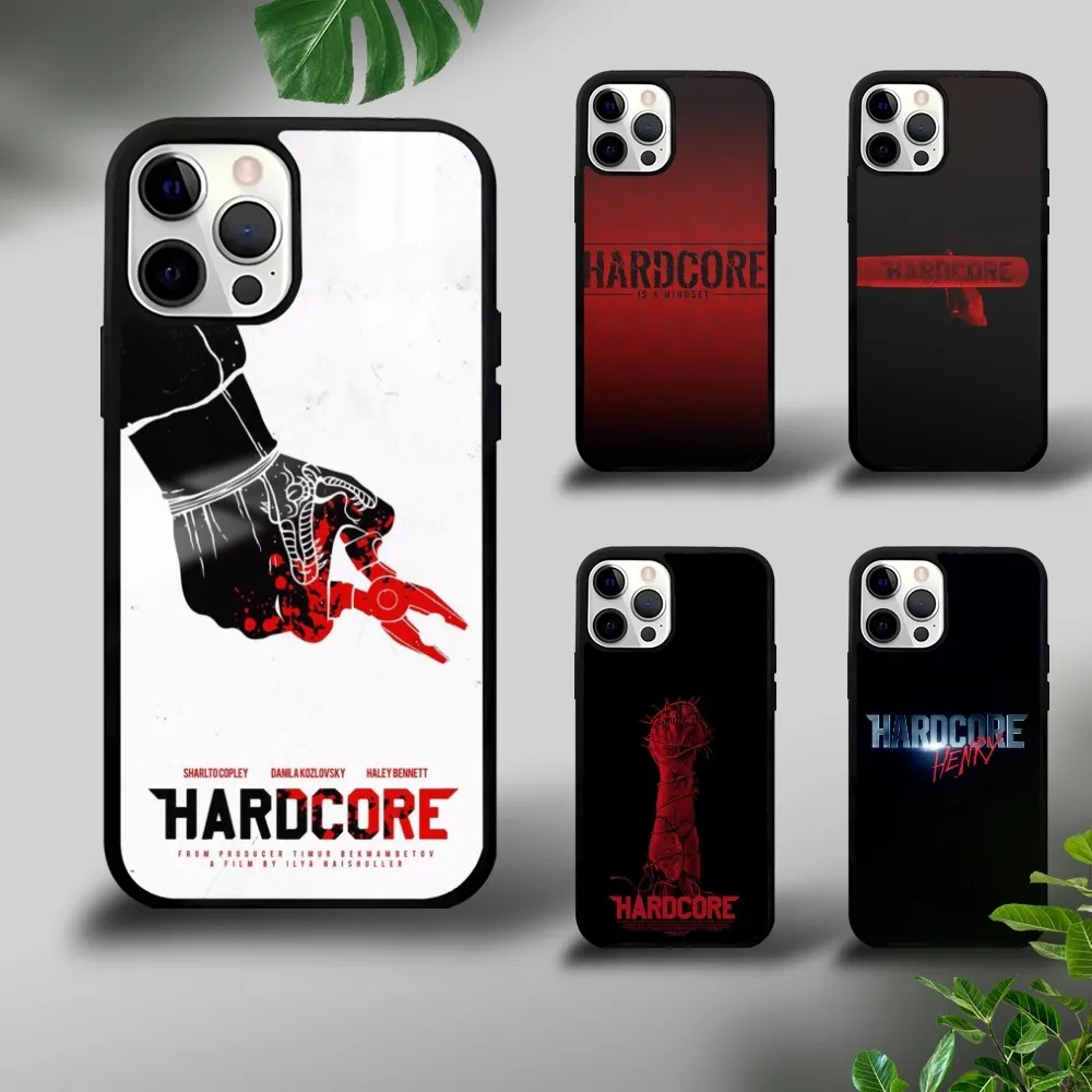 Film H-Hardcore H-Henry Phone Case For iPhone 16 15 14 13 12 11 Pro Xs Max Mini Plus Celulares Hard Funda Dropshipping