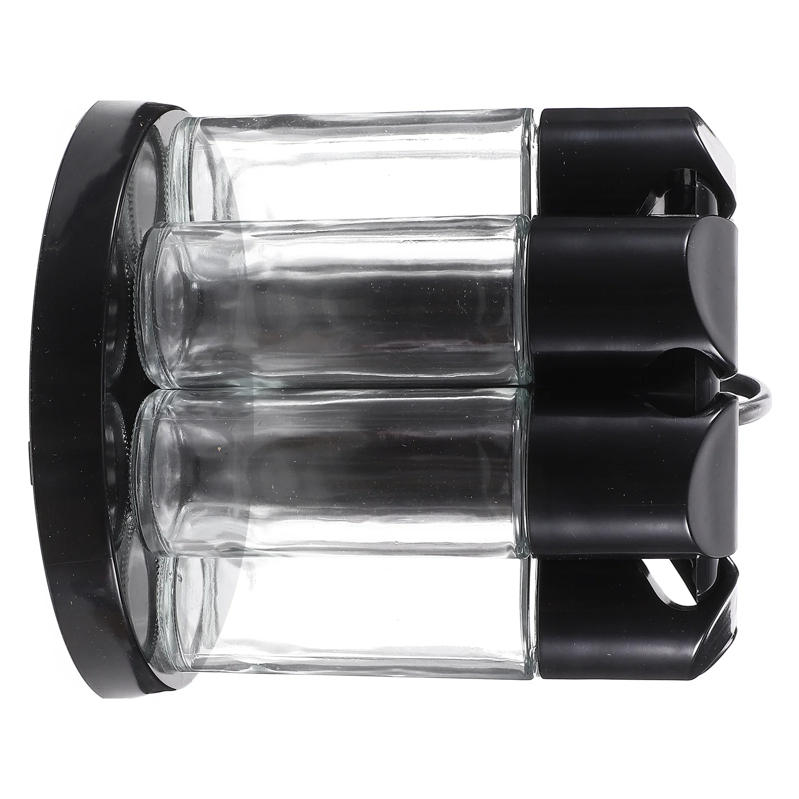 

1Set 360-Degree Rotating Spice Shakers Kitchen Seasoning Bottles Easy Clean Cozy Atmosphere Rotating Cruets Kitchen Cruets