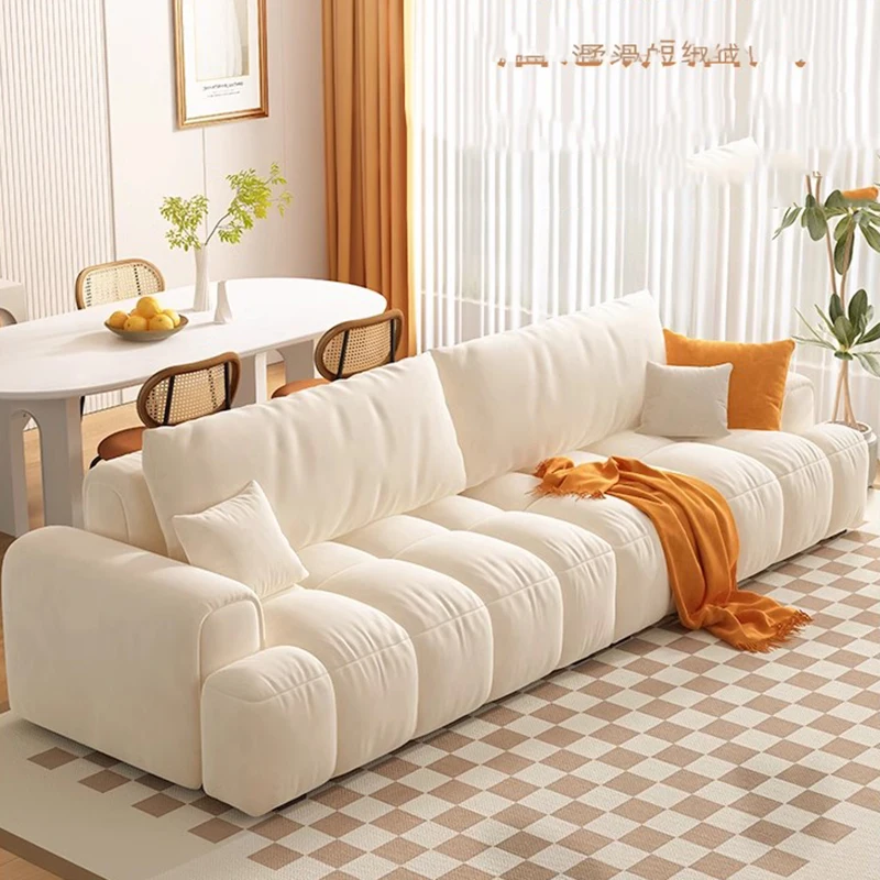 

Puffs Fabric Living Room Sofas Modern Nordic Luxury Sectional Living Room Sofas Minimalist Lazy Woonkamer Banken Furniture