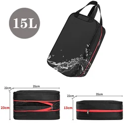 Large Capacity Travel Packing Cubes Nylon Double Compression Storage Bag Portable Travel Clothes Organizer 9L 15L 26L