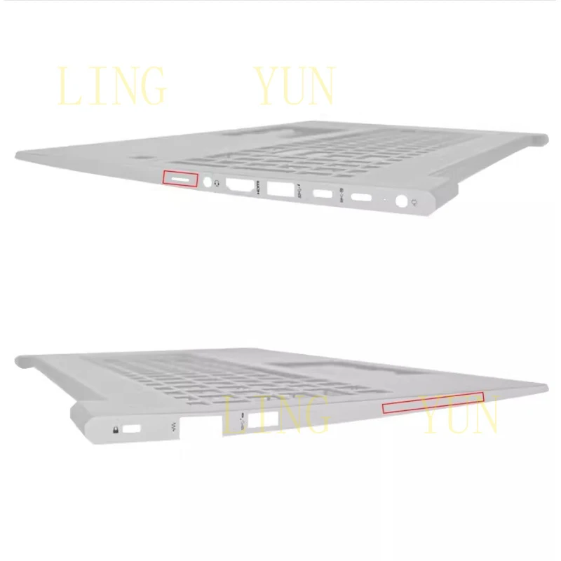 Z  for   HP Probook ZHAN66 Pro15 G5 G6 455 450 G10 Silver LCD Palmrest Cover Part 2USB-C