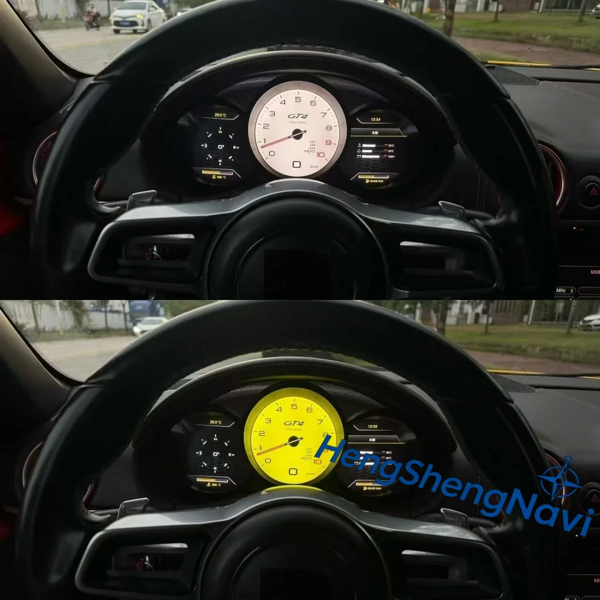 

Цифровая приборная панель HengSheng 12.3'' для Porsche Boxster Cayenne 718 Macan, Linux-система, LCD-спидометр, виртуальная приборная панель