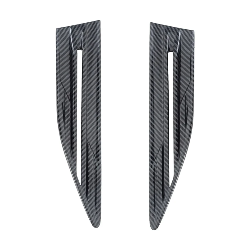 For Hyundai Sonata DN8 2024 Carbon Fiber Car Side Air Vent Fender Cover Trim Decoration Accessories