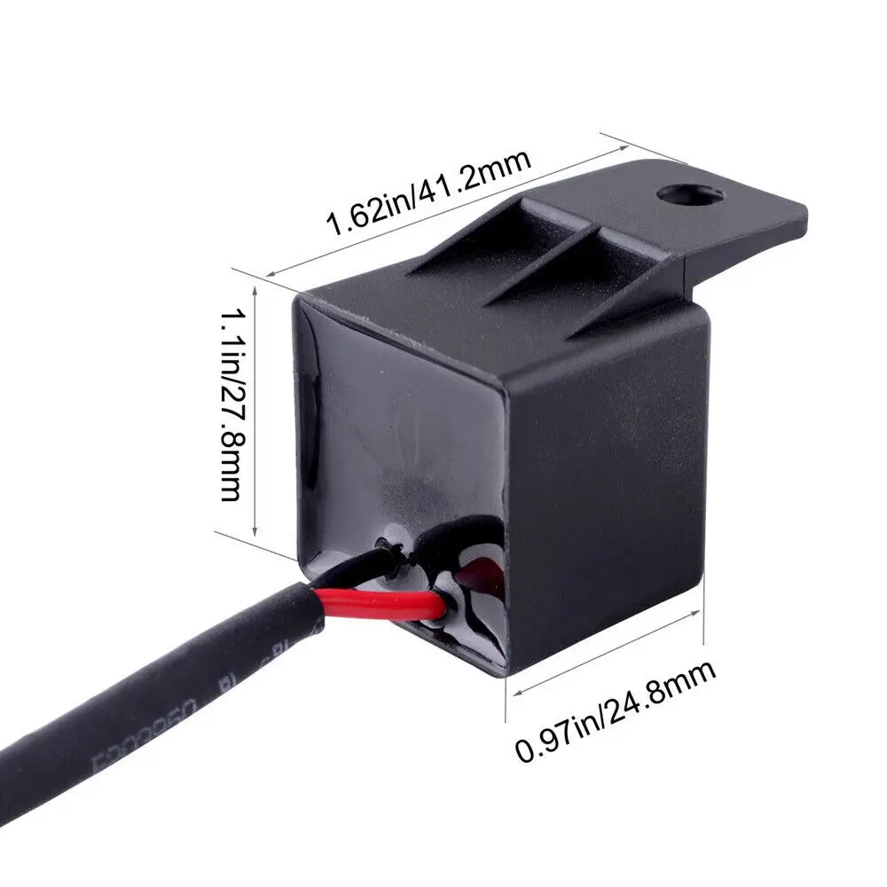 

Motorcycle Switch Adjustable Led Turn Signal Indicator Blinker Light Flasher Relay For R1 R6 Fz1 Fz6 Fz8 MT07 MT09