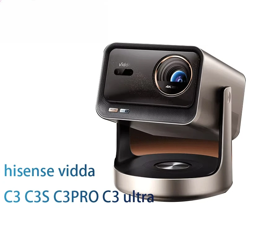 Proyector Hisense Vidda C3 Ultra C3 PRO C3S 4K para cine en casa, proyector inteligente Android La ser con WiFi y Bluetooth