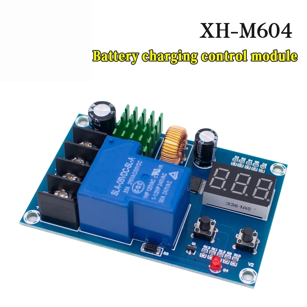 

Módulo Control l cargador batería WAVGAT XH-M604, placa protección l interruptor Control carga batería litio almacenamie