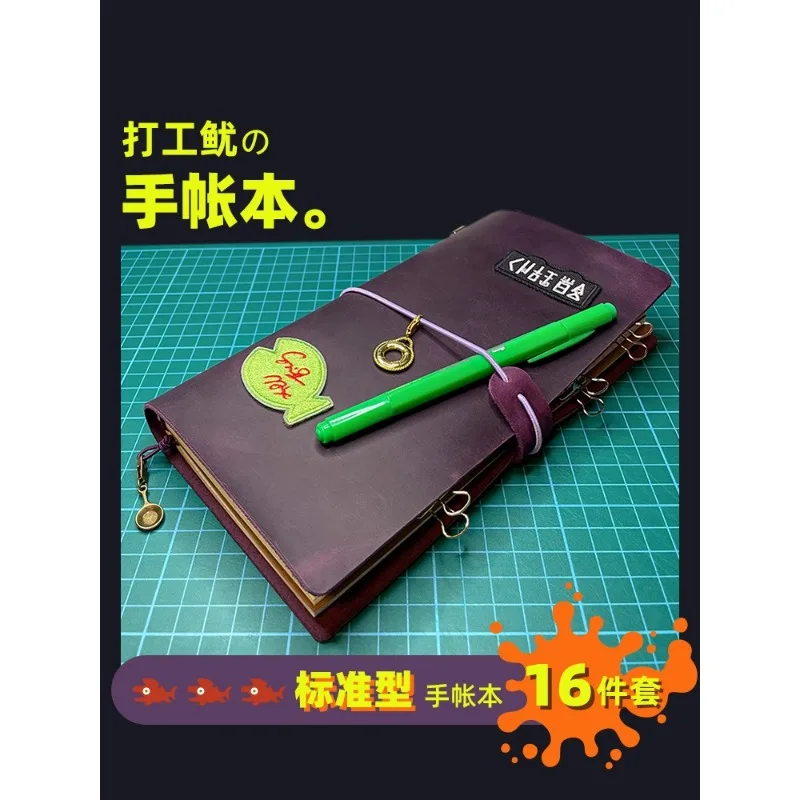 Spot Splatoon3 Worker Handbook TN Handbook Collection Peripheral Anime Model Action Figure Birthday Gift