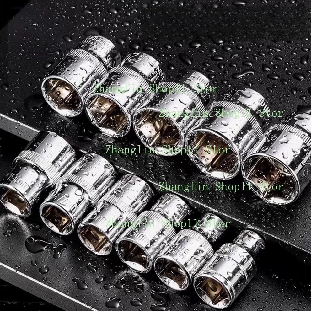 1/2 Inch short sleeve Drive 8-32mmmm Ratchet Wrench Socket Head Sleeve external hexagonal Double End Hand Tools