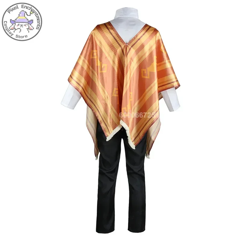 Encanto аниме Camilo Madrigal косплей костюм плащ рубашка брюки костюм для мужчин костюм для взрослых детей нарядный Хэллоуин карнавал Outf #   1