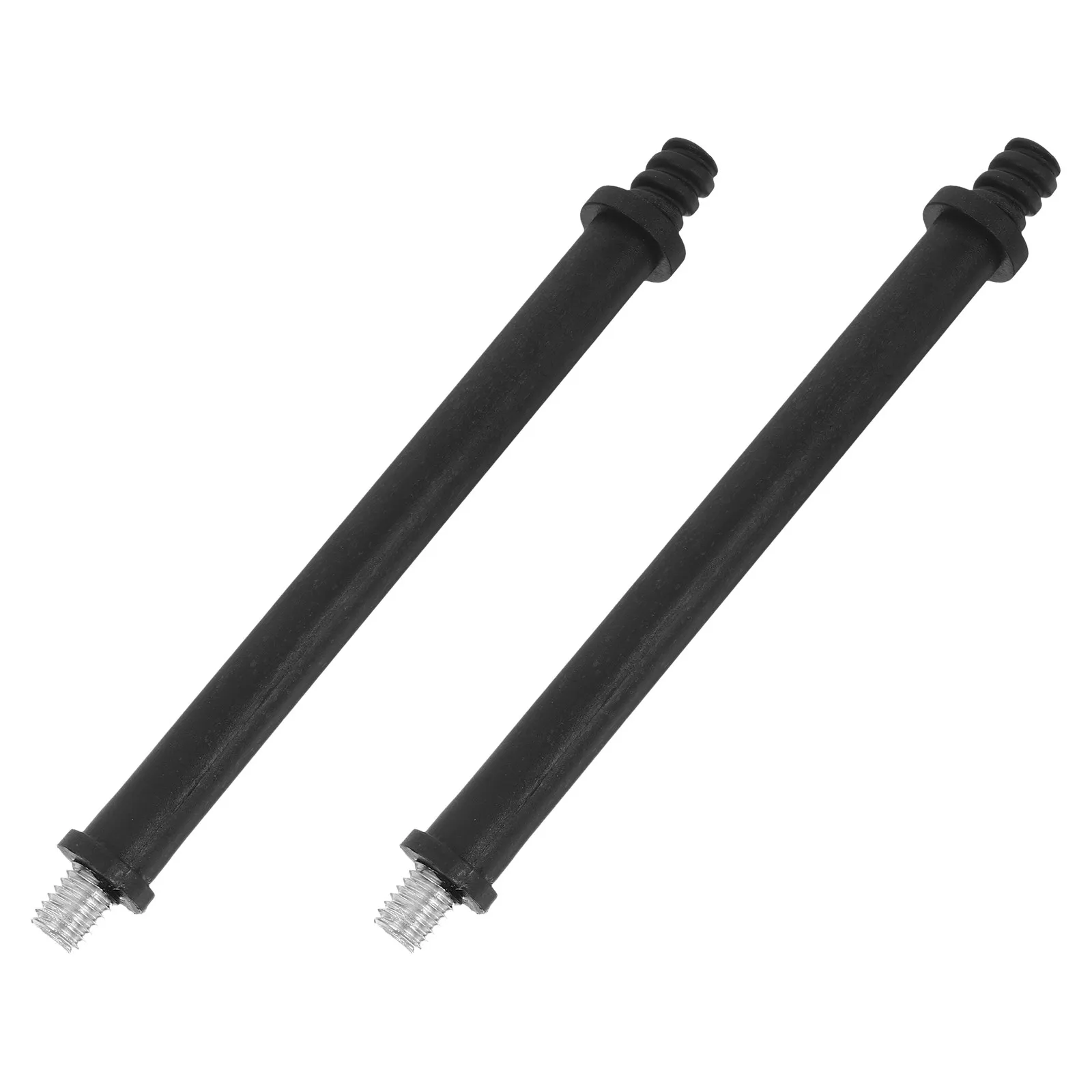 

2Pcs Toilet Brush Handle Replacement Detachable Iron Plastic Toilet Bowl Brush Pole Replacement Grip Accessories