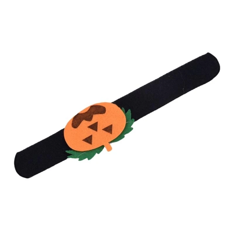 97QC Halloween pulsera Halloween Snaps Clásica Halloween Designs Bracel