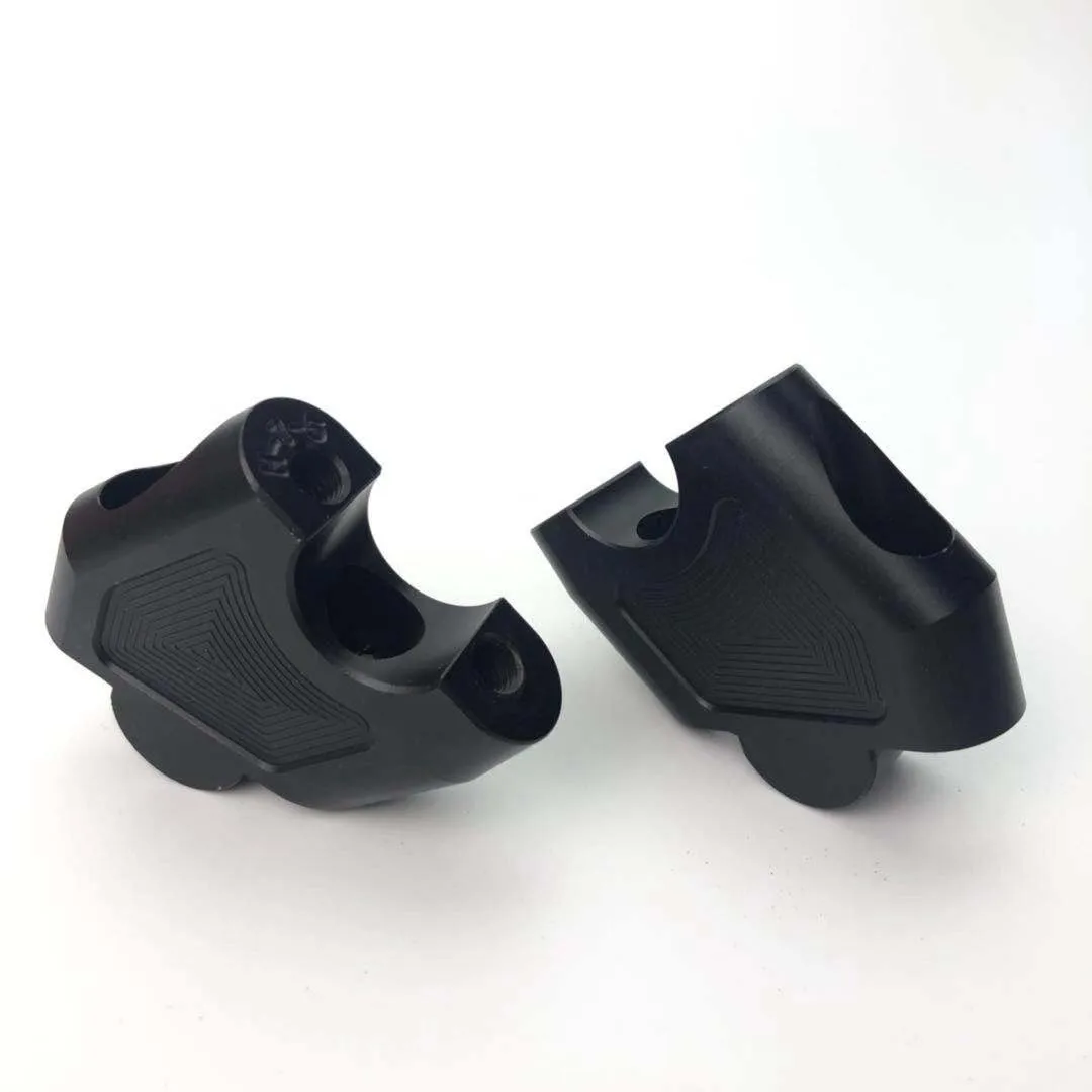 CNC Silver Motorcycle Handle Bar Risers for HONDA TWIN AFRICA CRF1000L CRF1100L