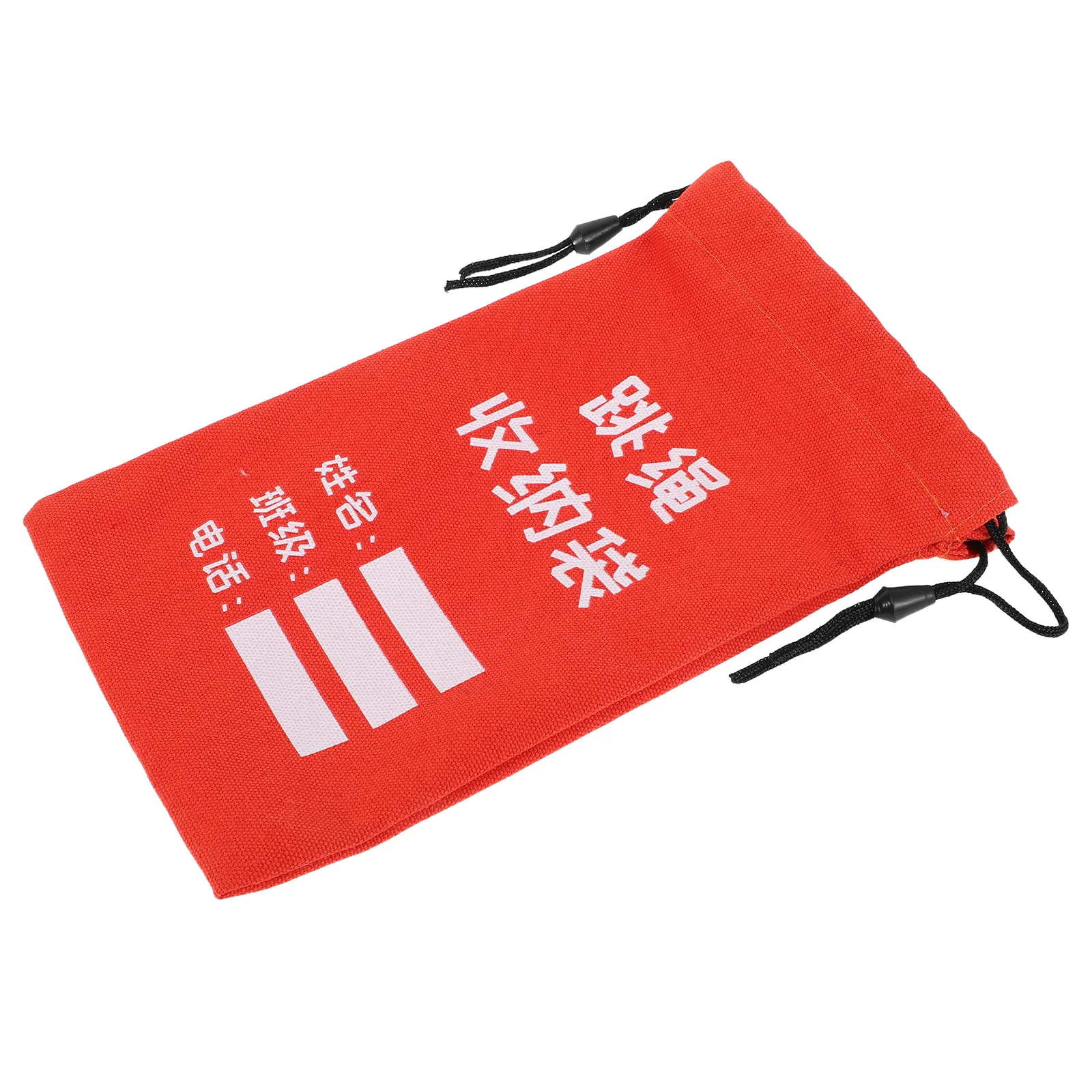 

Jump Rope Storage Bag Thick Canvas Drawstring Bag Portable Skipping Organizer Pouch Kids Fitness Cable Student Friendly