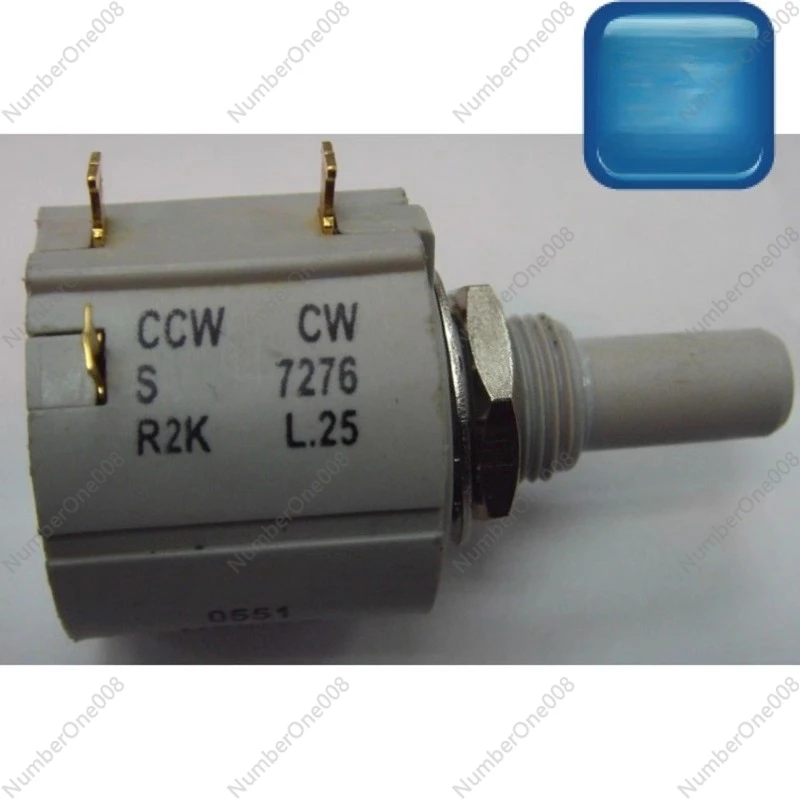 7276 Series 10-Turn Precision Pot, Multi-Turn from 1K to 100K Ohm, Trimmer Potentiometer