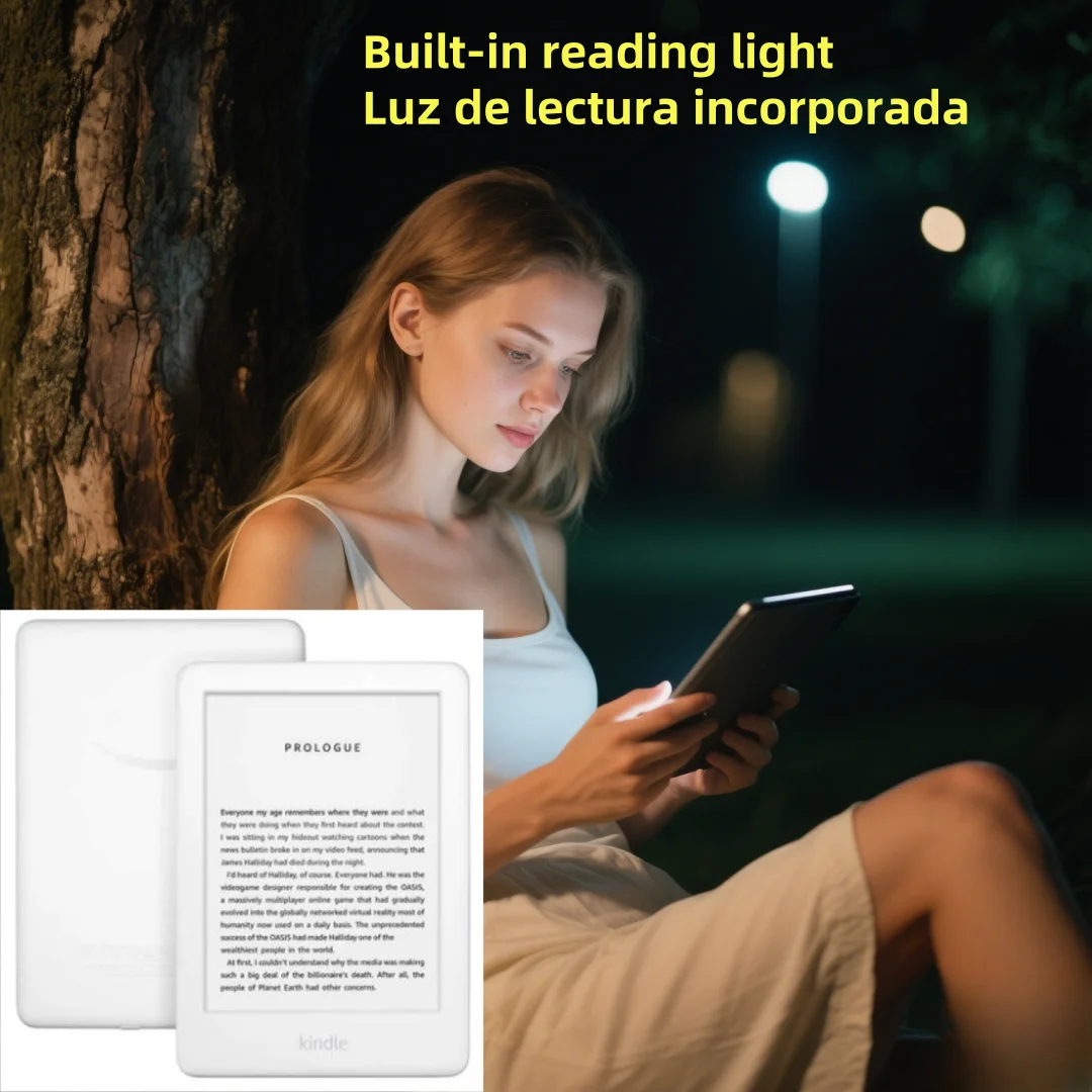 تستخدم Kindle Backlight J9G29R قارئ القارئ Paperwhite E Ink Wi-Fi Ebook الحبر الإلكتروني 6 بوصة قارئات الكتب الإلكترونية لا Kindle Paperwhite
